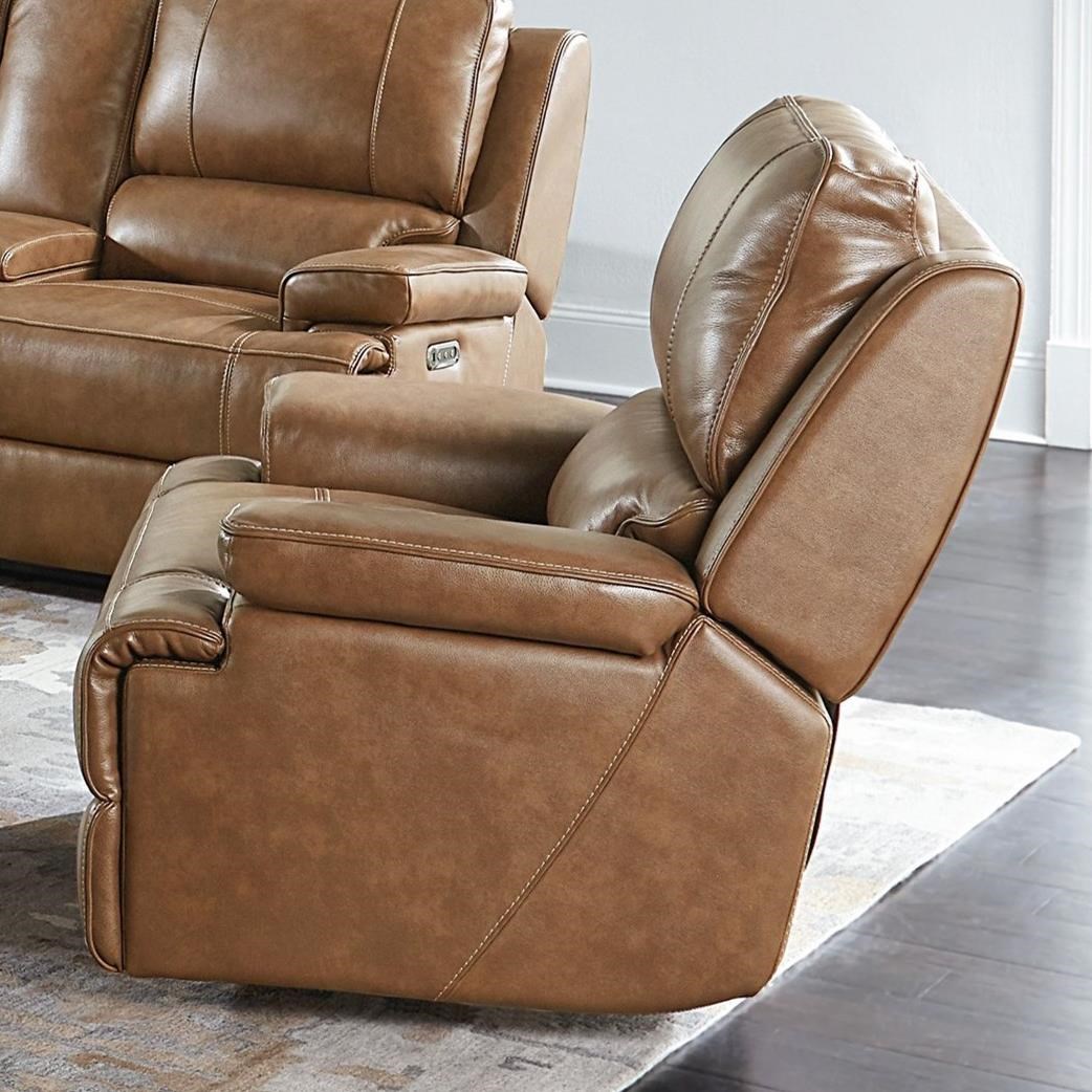 Bassett swivel shop recliner